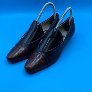 Bally Low Heeled‎ Pumps Brown
